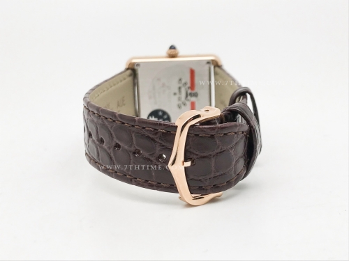 Cartier Tank Solo Small Dia RG/LE Wht AF Swiss Qtz