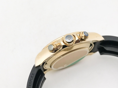 Daytona 126518 YG/RU Blk/Stk FF A7750