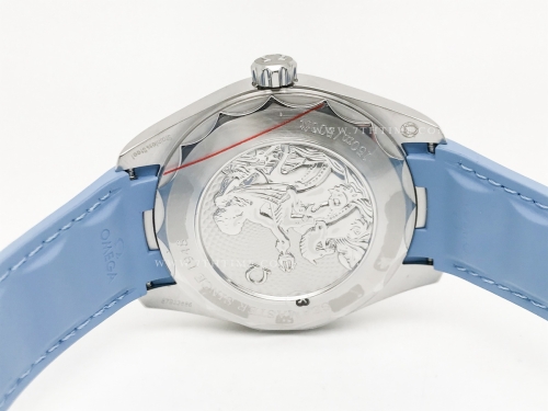 Aqua Terra GMT Worldtimer 43mm SS/RU S-Blue VSF A8938