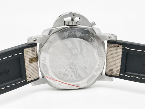 PAM 1518 Sub Navy Seals 44mm SS/RU G-Blk VSF P900