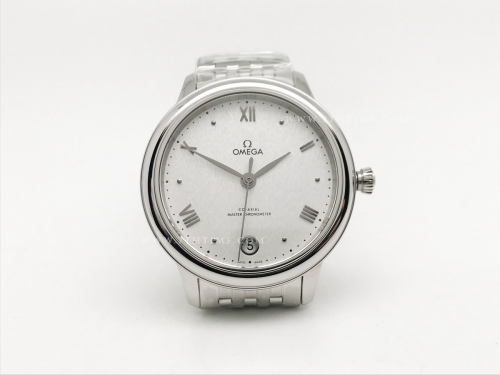 De Ville Prestige 34mm SS/SS Silver VSF A8800