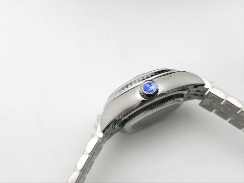 DateJust Ladies 28mm Jub Flt 904L SS/SS Blue/Stk GMF A2671