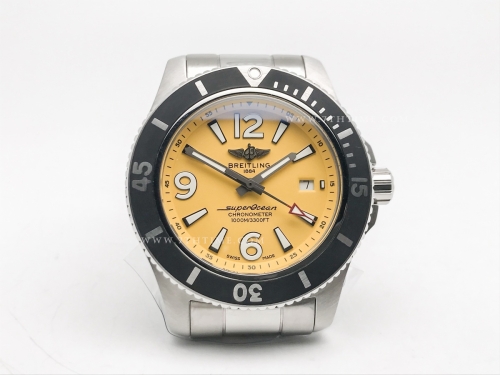 Superocean 44mm V2 SS/SS Yellow TF Asia 2824
