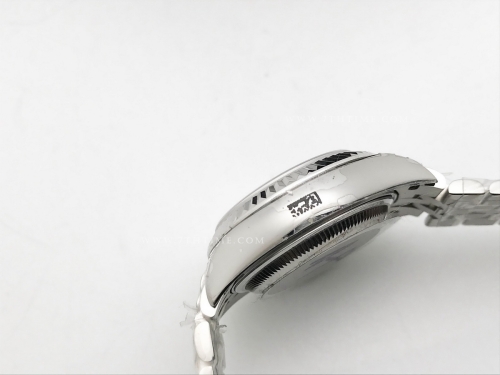 DateJust Ladies 28mm Jub Flt 904L SS/SS Pink/Stk GMF A2671