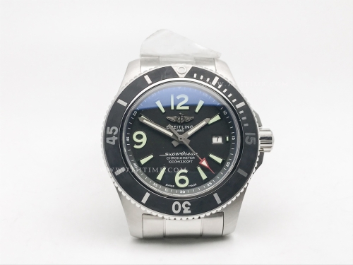 Superocean 44mm V2 SS/SS Black TF Asia 2824
