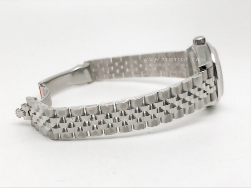 DateJust Ladies 28mm Jub Flt 904L SS/SS Silv/Dia GMF A2671