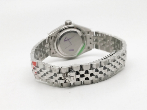 DateJust Ladies 28mm Jub Flt 904L SS/SS Silv/Dia GMF A2671