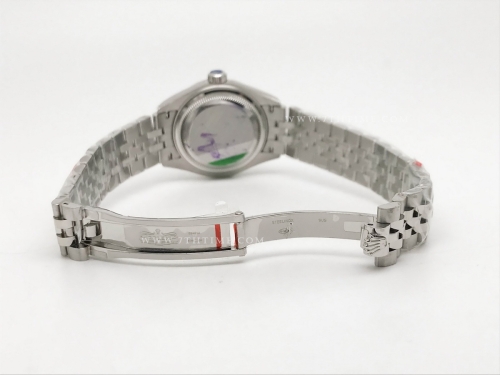 DateJust Ladies 28mm Jub Flt 904L SS/SS Silv/SDia GMF A2671