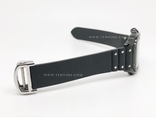 Santos De Cartier 2018 Mens XL DLC/RU Blk BVF MY9019