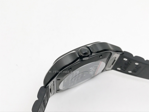 Santos De Cartier 2018 Mens XL DLC/RU Blk BVF MY9019