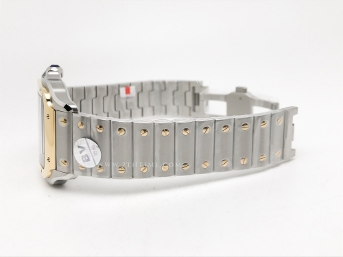 Santos De Cartier 2018 Mens XL YG/SS Grey BVF MY9019