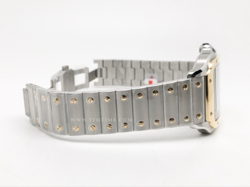 Santos De Cartier 2018 Mens XL YG/SS Grey BVF MY9019