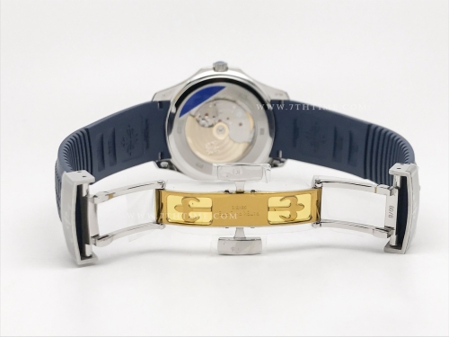 Aquanaut Ref.5168 SS/RU Blue/Num ZF A330