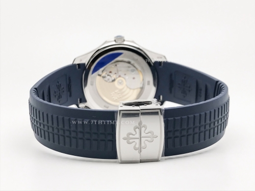 Aquanaut Ref.5168 SS/RU Blue/Num ZF A330