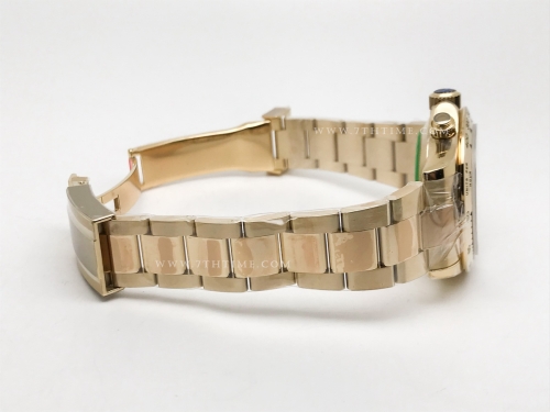 Daytona 116508 YG/YG Green/Stk OMF Asia 7750