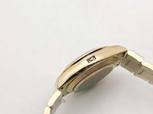 Daytona 116508 YG/YG Green/Stk OMF Asia 7750