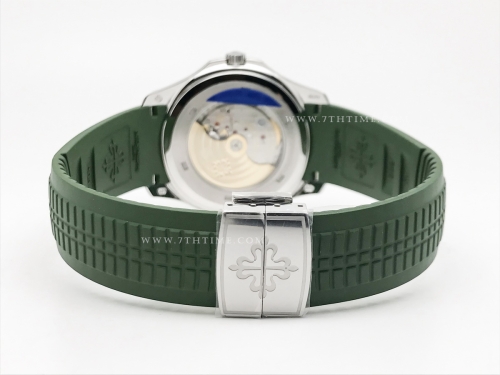 Aquanaut Ref.5168 SS/RU Green/Num ZF A330