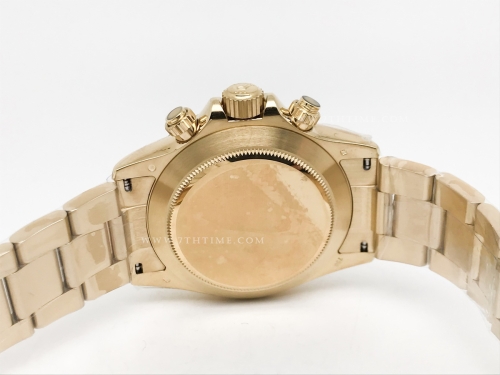 Daytona 116508 YG/YG White/Num OMF Asia 7750