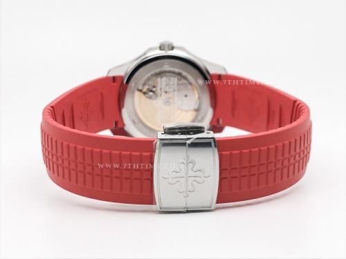 Aquanaut 5167A-012 SS/RU Blk/Red/Num ZF V2 A330