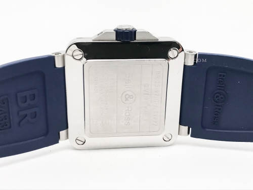 Bell Ross BR03-92 Diver 42mm SS/RU Blue WMF A2824