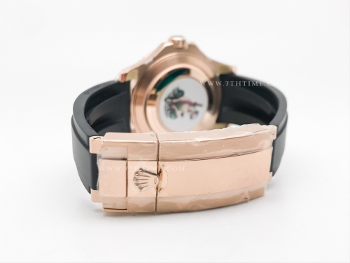 YachtMaster 126655 40mm 316F RG/RU Blk FCF VR3235