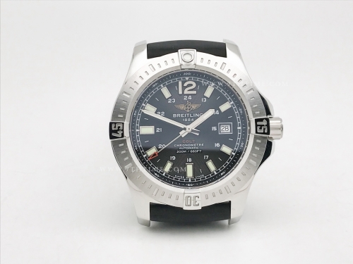 Breitling Colt Automatic 44mm V2 SS/RU Black TF Asia 2824