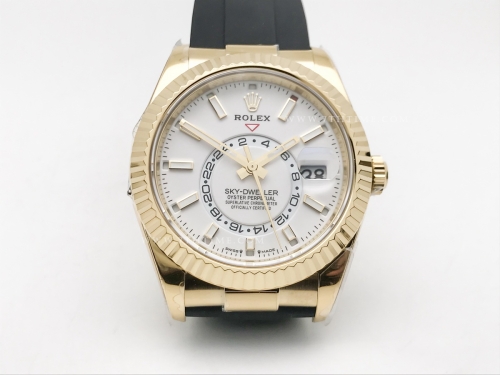 Skydweller 336238 YG/RU White ZF V2 Asia 2824