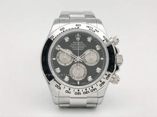 Daytona 126509 904L WG/WG Blk/Dia QF V5 SH4131