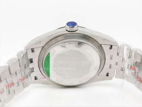 DJ 36mm Jub Flt 904L SS/SS Grey/Rm APF