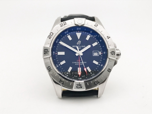 Avenger GMT 44mm SS/NY/LE Black/Red OXF A2836