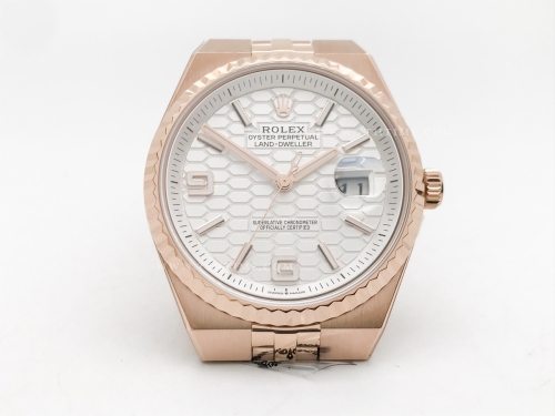 Land Dweller 40mm 127335 Jub Flt RG/RG White NNF MY9015 Mod