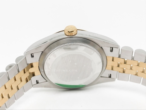 DJ 36mm Jub Flt 904L YG/SS Grey/Rm APF VR3235