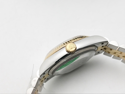 DJ 36mm Jub Flt 904L YG/SS Gold/Dia APF VR3235