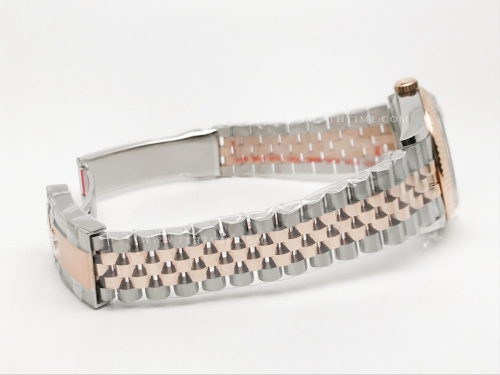 DJ 36mm Jub Flt 904L RG/SS Grey/Stk APF VR3235