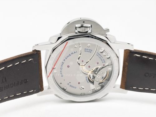 Pam 422 1950 Luminor 3 Days SS/LE Blk HWF P3000 Mod