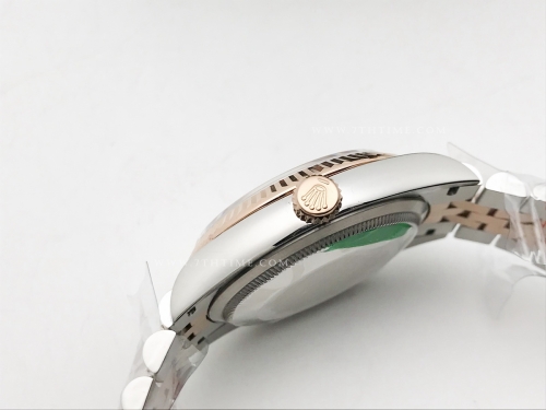 DJ 36mm Jub Flt 904L RG/SS Grey/Rm APF VR3235