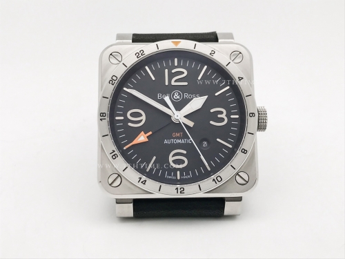 Bell Ross BR03-93 GMT 42mm SS/LE Blk WMF A2836