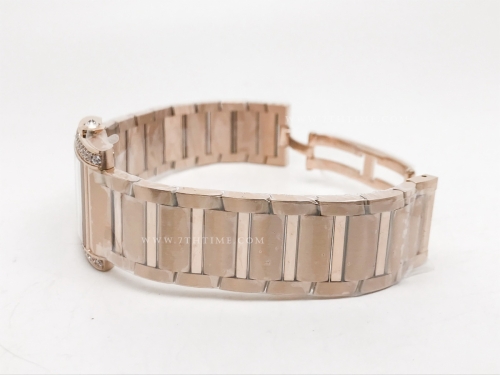 Ladies Tank Francaise Med Dia RG/RG Sil 8848F Sw Qtz