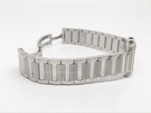 Ladies Tank Francaise Sml Dia SS/SS Sil 8848F Sw Qtz