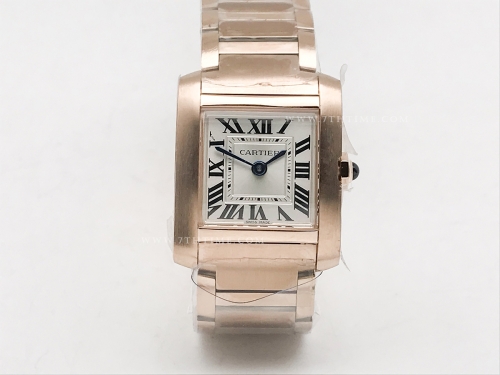 Ladies Tank Francaise Sml RG/RG Sil 8848F Sw Qtz