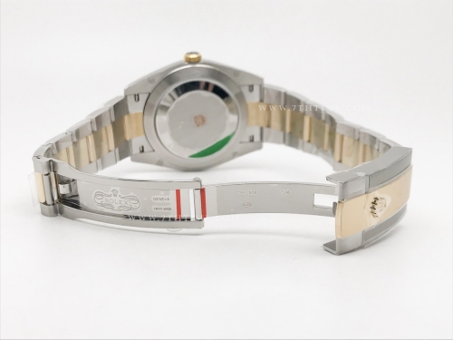 DJ2 41mm 126333 Oys Flt 904L YG/SS Wht/Stk EWE A3235