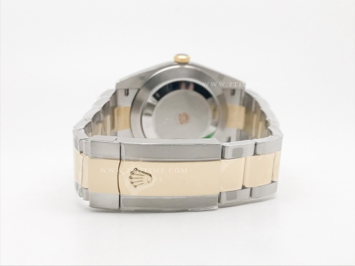 DJ2 41mm 126333 Oys Flt 904L YG/SS Wht/Stk EWE A3235