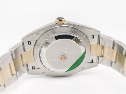 DJ2 41mm 126333 Oys Flt 904L YG/SS Sil/Stk EWE A3235