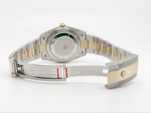 DJ2 41mm 126333 Oys Flt 904L YG/SS Blk/Stk EWE A3235