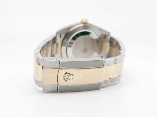 DJ2 41mm 126333 Oys Flt 904L YG/SS Blk/Stk EWE A3235