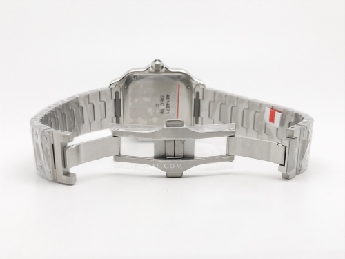 Santos De Cartier Mens Mid SS/SS G-Blue BVF MY9039