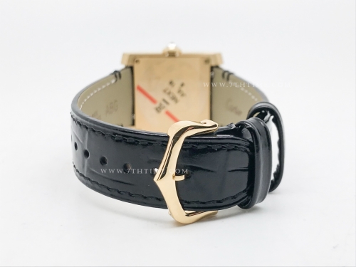 Ladies Tank Francaise Med Dia YG/LE Sil 8848F Sw Qtz