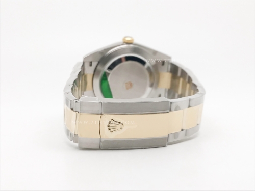 DJ2 41mm 126333 Oys Flt 904L YG/SS Gold/Dia EWE A3235