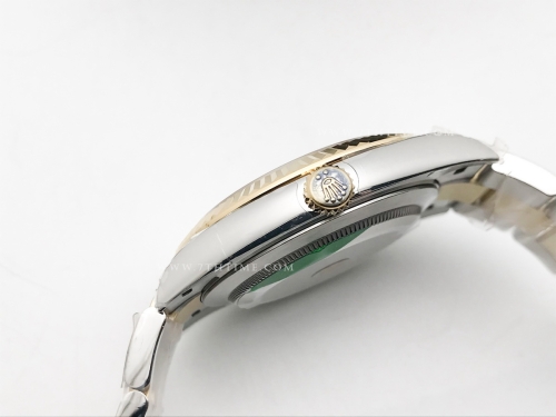 DJ2 41mm 126333 Oys Flt 904L YG/SS Blk/Dia EWE A3235