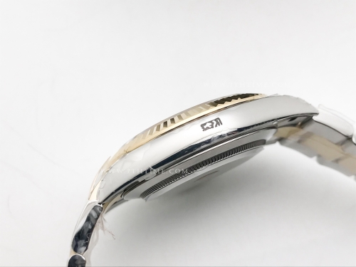 DJ2 41mm 126333 Oys Flt 904L YG/SS Blk/Dia EWE A3235